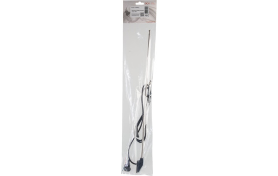 Antenne de fenêtre AM/FM chromée extensible en 3 parties de 100 cm, Image 4
