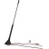 Antenne de toit 16V FM / DAB+ Angle d'inclinaison de 72 degrés (fouet 32cm)