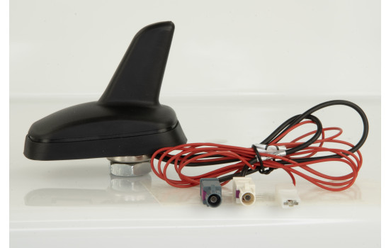 Antenne de toit Shark AM/FM & DAB+ (noir mat) 2x fakra mâle