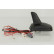 Antenne de toit Shark AM/FM & DAB+ (noir mat) 2x fakra mâle, Vignette 2