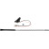 Antenne de toit universelle 16 V AM/FM amplifiée (active) Angle de placement de 52 degrés, Vignette 2