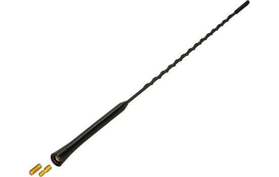 Antenne fouet 16V "low noise" AM/FM 41cm, avec adaptateurs M5 et M6, Image 2