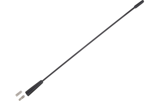 Antenne fouet AM/FM 36cm en fibre de verre, avec adaptateurs M5 et M6