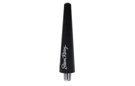 Antenne Simoni Racing en aluminium court - Noir - Longueur 6 cm, Image 2
