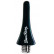 Antenne Simoni Racing en aluminium Mini - Noir - Longueur 3 cm