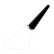 Embout d'antenne Aero VIII 100% cuivre, longueur 55mm - noir