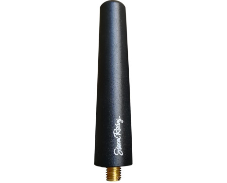 Gomme à effacer Antenna Evo en caoutchouc Simoni Racing - Noir - Longueur 7,5 cm