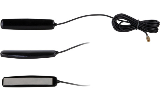 Antenne adhésive pour fenêtre intérieure DAB+ SMB femelle câble de 250 cm, Image 2