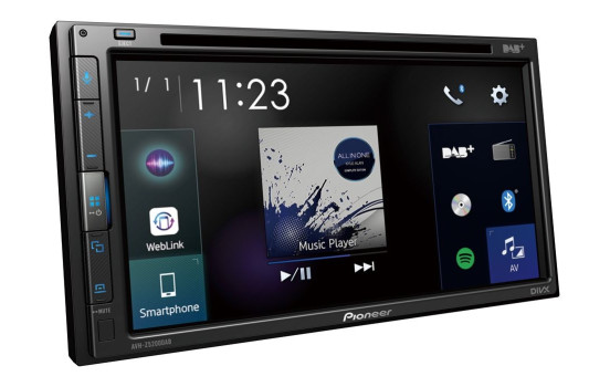 Pioneer AVH-Z5200DAB - Lecteur multimédia - Double DIN - Apple CarPlay - Bluetooth