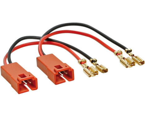 Câble adaptateur haut-parleur 2 broches Fiat Ducato - Peugeot Boxer - Lancia Ypsilon (2 x)