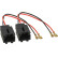 Câble adaptateur haut-parleur (2x) Différents modèles Citroën - Peugeot