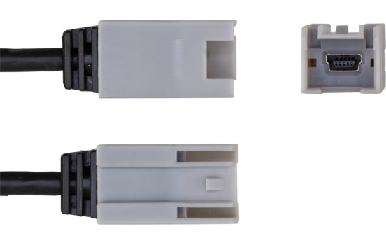 Adaptateur mini USB universel gris > USB-A séparé, Image 2