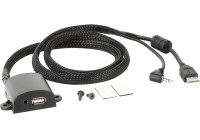 Rallonge universelle USB/AUX étanche