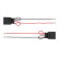Câble adaptateur pour haut-parleurs (2 x) Seat Leon (1P) 2005-2012, Vignette 2