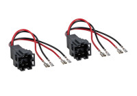 Câble adaptateur pour haut-parleurs (x2) - Compatible avec différents modèles Audi/Chevrolet/GMC/Mercedes