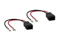 Câble adaptateur pour haut-parleurs (x2) - Compatible avec différents modèles Audi