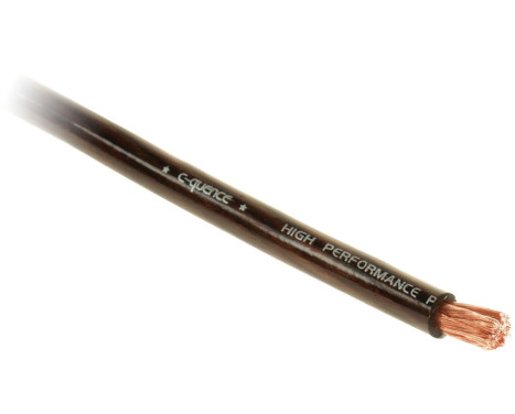 Câble d'alimentation 10,00 mm² noir 100 mètres