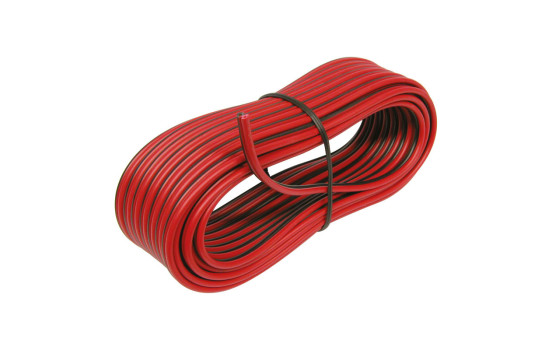 Câble pour haut-parleur 2x0.75mm2 b / rd 10m, Image 2