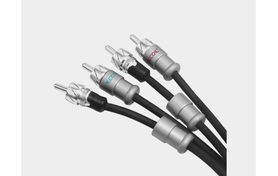 Câble RCA Recoil Echo Max Premium OFC 4 canaux 360 cm, Image 4