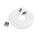 Câble RCA Recoil Marine OFC 2 canaux 180 cm, Vignette 6