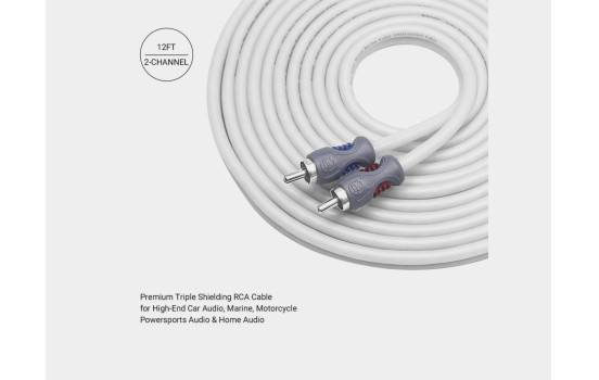 Câble RCA Recoil Marine OFC 2 canaux 180 cm, Image 11