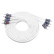 Câble RCA Recoil Marine OFC 4 canaux 360 cm