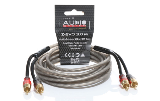 SYSTÈME AUDIO CÂBLE RCA HAUTE PERFORMANCE Câble cinch 3000 mm, Image 2
