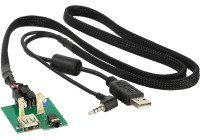 Adaptateur USB/AUX de remplacement pour Hyundai i10/i20/i40/ix20/ix35/Genesis/H350