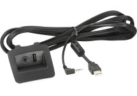 Adaptateur USB/AUX de remplacement pour Mitsubishi L200 2012-2015