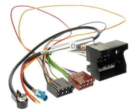 Câble de connexion radio Différents modèles Opel Quadlock > Norme ISO / Alimentation fantôme (ISO)