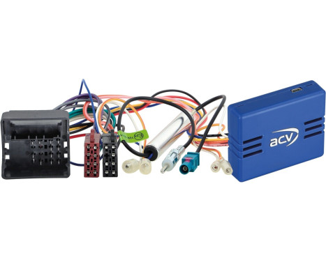 Kit CAN-Bus Citroën / Peugeot Quadlock > ISO / Antenne > DIN