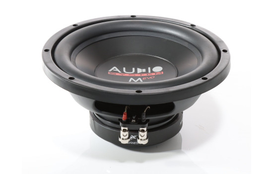 Caisson de basse à haute efficacité de 250 mm de la série M. 200/150 watts 2+2 ohms