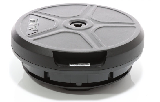 Caisson de basse à roue de secours de 28 cm dans un boîtier en aluminium avec amplificateur mono interne + KIT DE MONT, Image 5