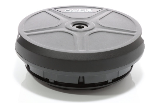 Caisson de basse à roue de secours de 28 cm dans un boîtier en aluminium avec amplificateur mono interne + KIT DE MONT, Image 6