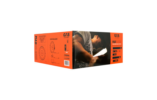 GAS MAD Niveau 2 Caisson de Basses 15" 2x2 Ohm, Image 8