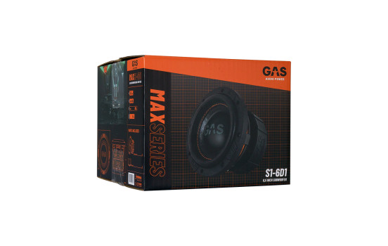 GAS MAX Niveau 1 Caisson de Basses 6,5" 2x1 Ohm, Image 8