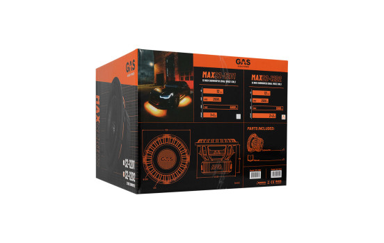 GAS MAX Niveau 2 Caisson de Basses 12" 2x2 Ohm, Image 11