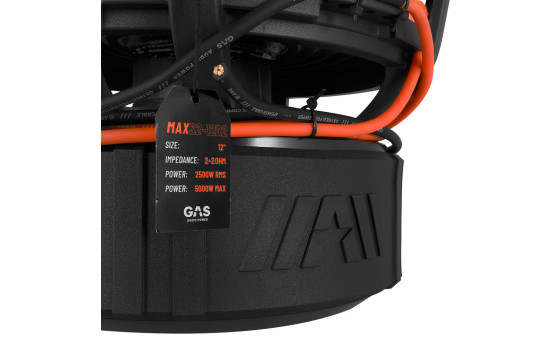 GAS MAX Niveau 2 Caisson de Basses 12" 2x2 Ohm, Image 14