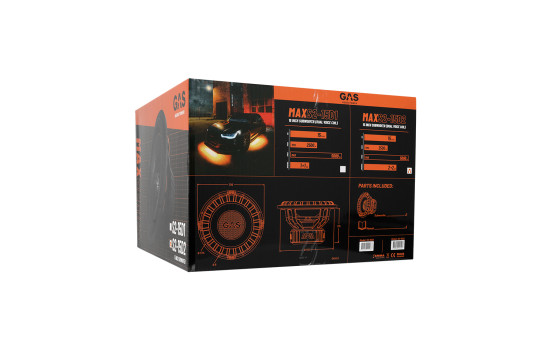 GAS MAX Niveau 2 Caisson de Basses 15" 2x2 Ohm, Image 2