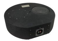 R-SERIES EVO SUBFRAME Enceinte bass reflex ronde de 15 litres avec R 08 FLAT EVO