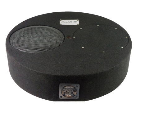 SOUS-CHÂSSIS ACTIF EVO SÉRIE R Caisse fermée ronde de 14 litres avec R 10 FLAT EVO 2 + M-400.1 MD