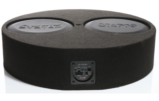 SOUS-CHÂSSIS ACTIF R-SERIES EVO Caisse fermée ronde de 14 litres avec 2x R 10 FLAT EVO3-D4 + M-400.1 MD, Image 6