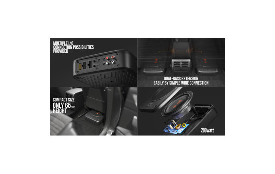 Subwoofer Boombox JBL Bass Pro Lite 7'' sous siège, Image 7