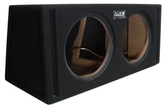 SYSTÈME AUDIO Double boîtier vide. Caisson Bass Reflex de 2x 42 litres pour 2x 30 cm Bass