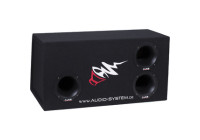 SYSTÈME AUDIO enceinte vide passe-bande unique. Boîtier passe-bande de 75 litres pour basses de 30 cm