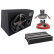 SYSTEME AUDIO Ensemble caisson de basses CARBON 10 BR + CARBON-200.4 + Câblage