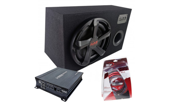 SYSTÈME AUDIO Ensemble caisson de basses CARBON 12 BR + CARBON-500.1D + WK-20