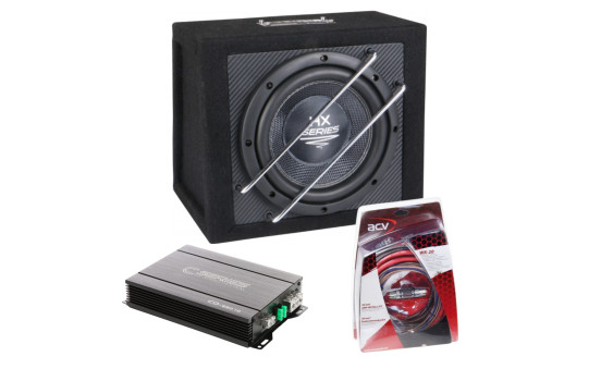 SYSTÈME AUDIO Ensemble caisson de basses HX08 SQ G + CO-650.1D + WK-20