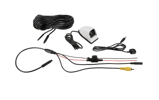 Caméra de recul multimode blanche pour transporteur/camping-car CVBS (5 angles de vue !)