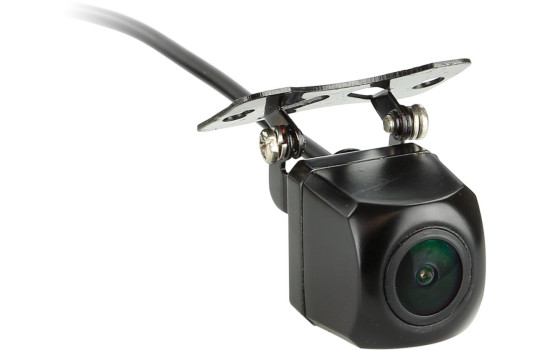 Mini caméra de recul universelle noire NTSC avec lignes d'image et fonction miroir